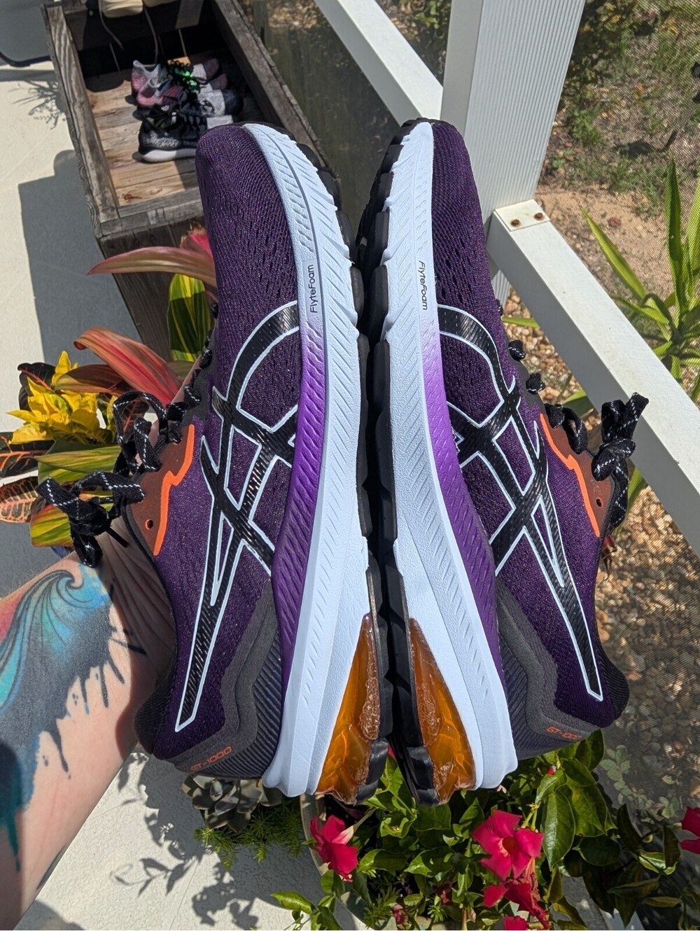 ASICS GT-1000 11 TR Women's Size 9 Trail Running Shoes Nature Bathing RARE COLOR - Picture 5 of 15